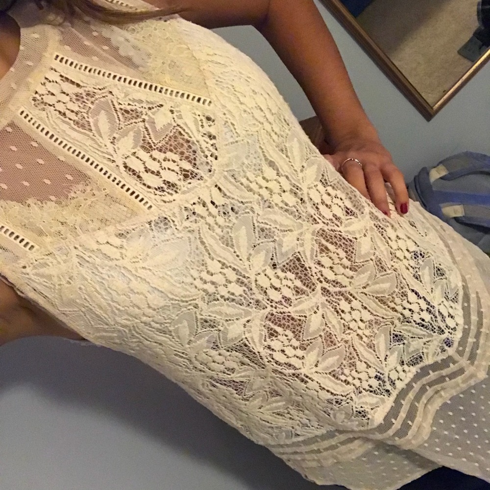 Free People Lace Tank - Picture 3 of 6